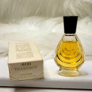 3/$25 Avon  Vintage Teardrop Brocade